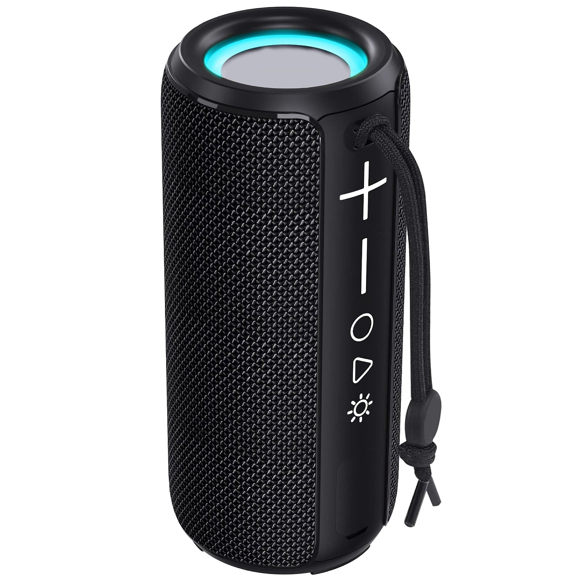 F21 RGB LED Wireless Speaker, Portable Blueooth Speaker with TWS, IPX6 Waterproof, LED Lights, TF Card Slot for Home, Travel, Parties, Beach (Black) F21 RGB LED Wireless Speaker, Portable Blueooth Speaker with TWS, IPX6 Waterproof, LED Lights, TF Card Slot for Home, Travel, Parties, Beach (Black)